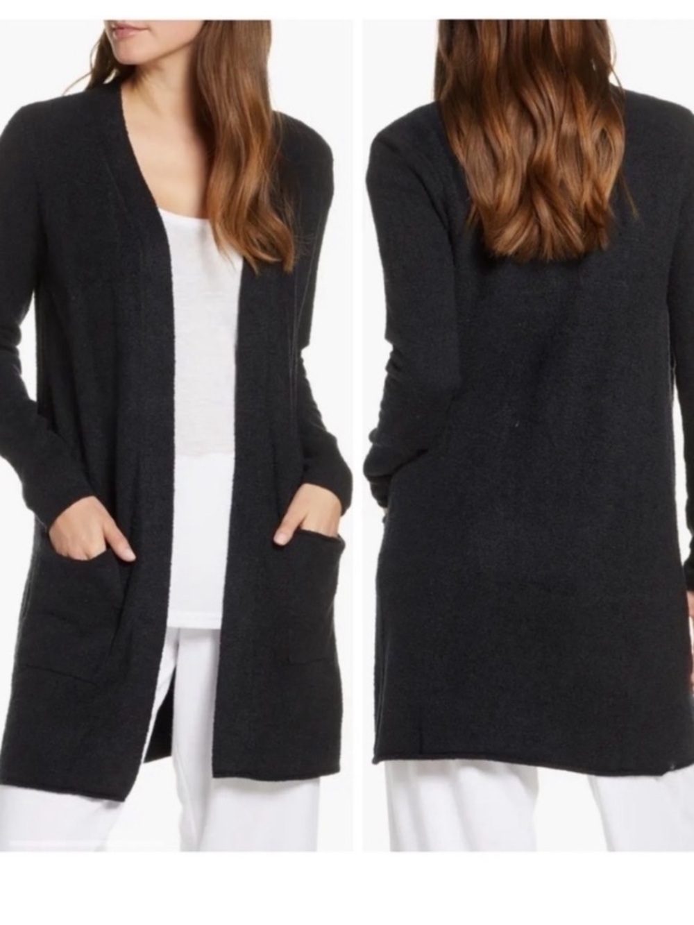 Barefoot Dreams Cozychic Lite Cardigan EUC  Size: L